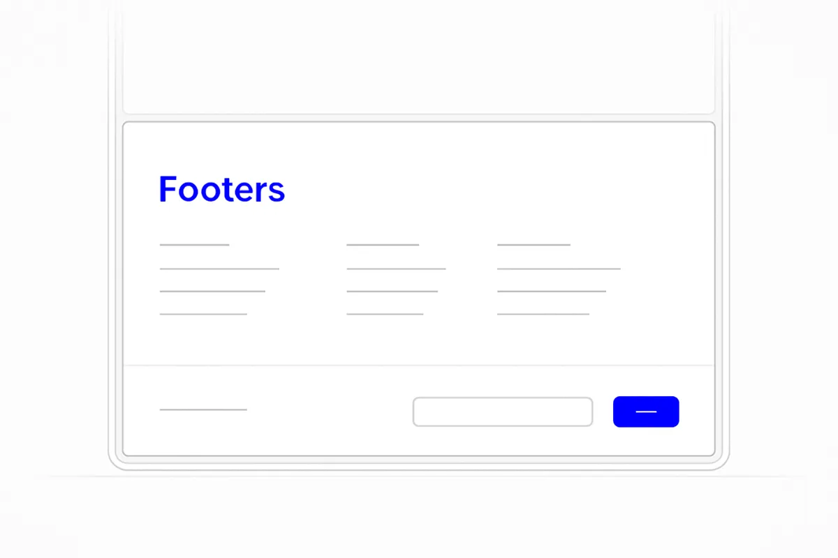 Footer Components
